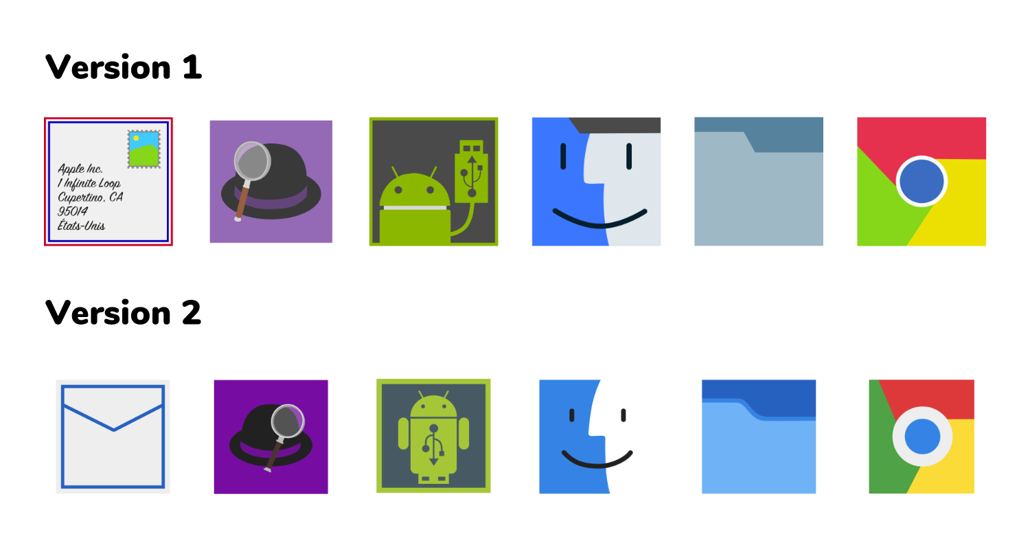 Two versions